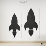 Space Shuttle Personalised Chalkboard - Wally Scribble by Doodle Daddy