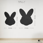 Chalkboard Bunny Rabbit - Wally Scribble by Doodle Daddy