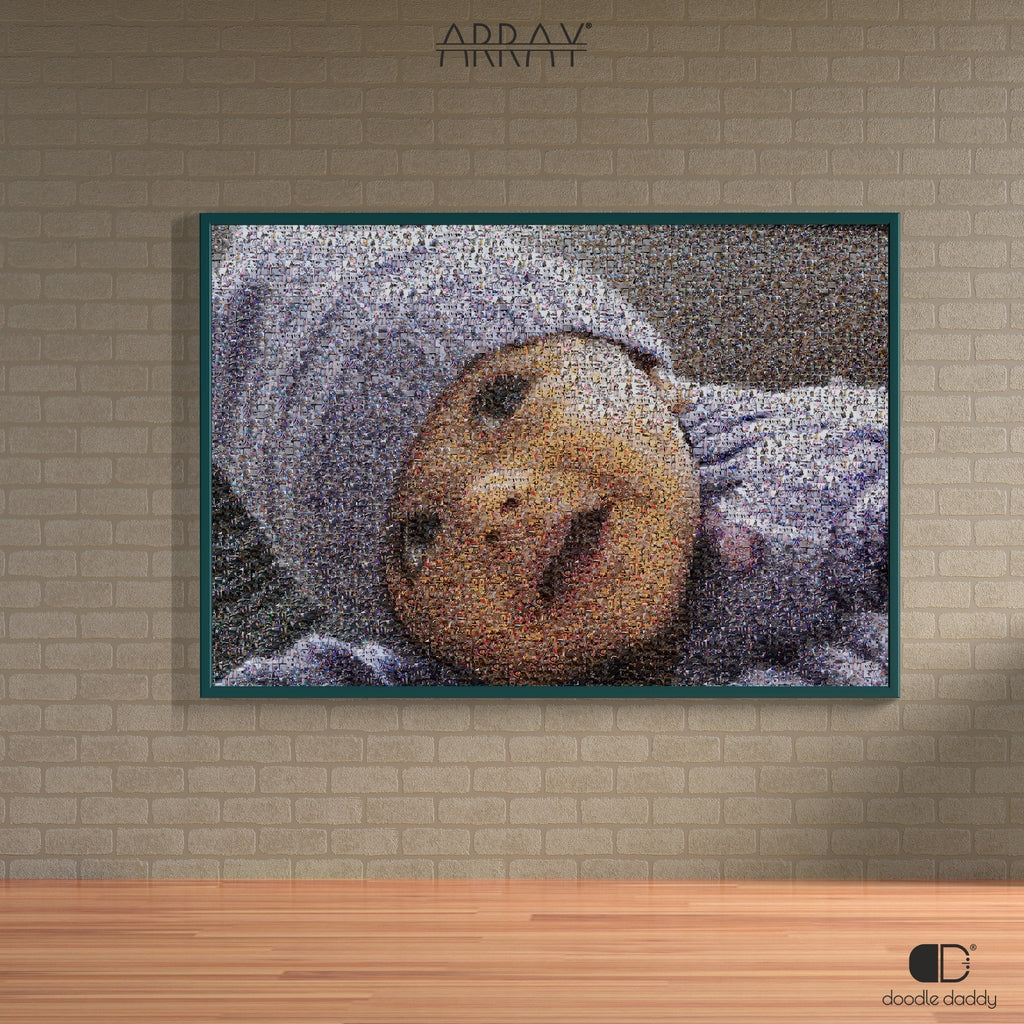Personalised photo mosaic of your memories - Array by Doodle Daddy