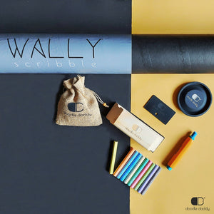 To Do List Chalkboard - Wally Scribble by Doodle Daddy